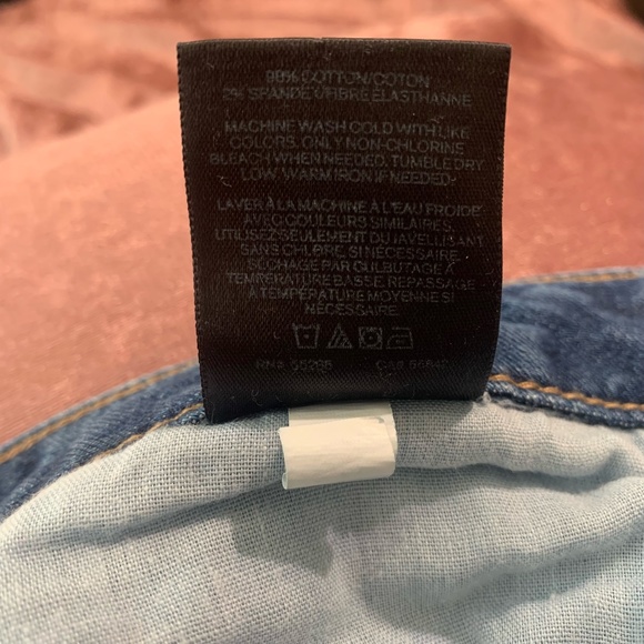 Express | Modern Boyfriend Low Rise Distressed Jeans - Picture 8 of 8